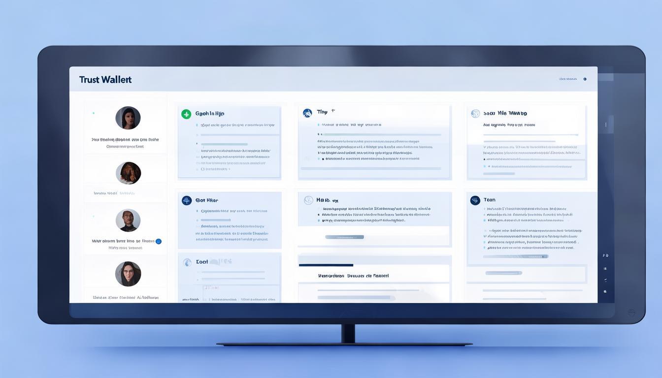 Trust Wallet软件更新必备：官网订阅邮件及关注官方社媒